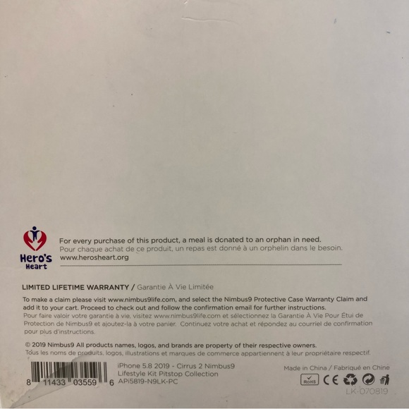 Nimbus9 Cirrus 2 Series LifeStyle Kit for iPhone 11 Pro Max - Red/Gray/Blue - Picture 12 of 14